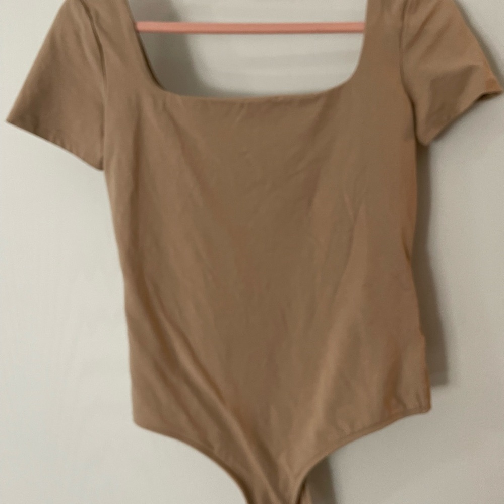 Express Beige Bodysuit